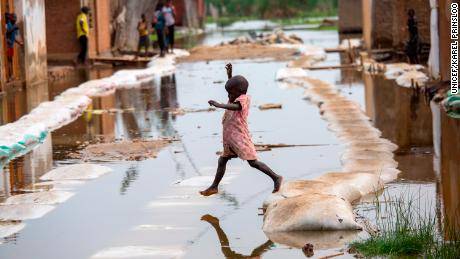 A billion children are at 'extremely high risk' of climate shocks, UNICEF says